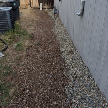 TLC Landscape Services - Completed French drain. - Landscaping Near Me