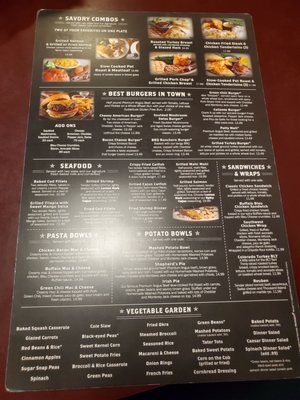 Menu photo 2 Black-eyed Pea Castle Rock, CO Menu photo 2 Black-eyed Pea Castle Rock, CO