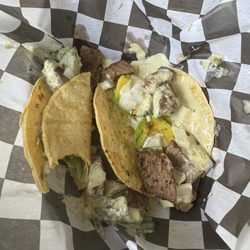 Nova Espresso - Steak tacos from the food truck (pay separately)