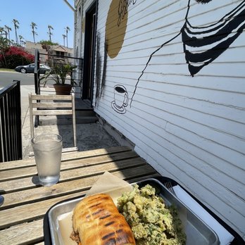 Grains - The seating around the corner of the restaurant has partial shade for a few minutes around noon. - Vegan Near Me - San Diego, California Grains - The seating around the corner of the restaurant has partial shade for a few minutes around noon. - Vegan Near Me - San Diego, California
