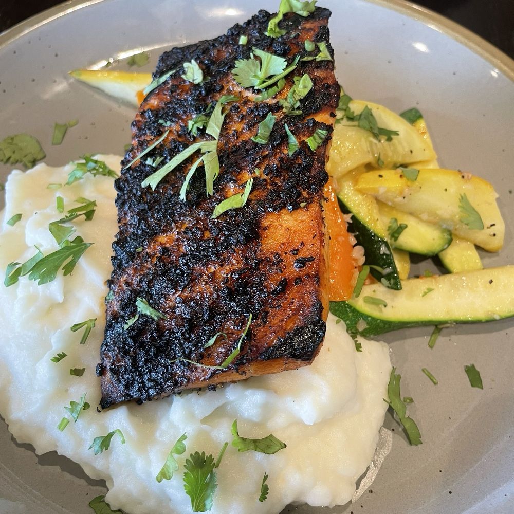 Maya MX - Salmon Ala parrilla- fantastic!! - New Mexican Cuisine Near Me - Elizabeth, New Jersey Maya MX - Salmon Ala parrilla- fantastic!! - New Mexican Cuisine Near Me - Elizabeth, New Jersey
