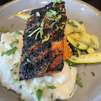 Maya MX - Salmon Ala parrilla- fantastic!! - New Mexican Cuisine Near Me - Elizabeth, New Jersey Maya MX - Salmon Ala parrilla- fantastic!! - New Mexican Cuisine Near Me - Elizabeth, New Jersey