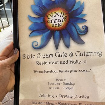 Dixie Cream Cafe - Menu - Coffee & Tea Near Me - Windermere, Florida