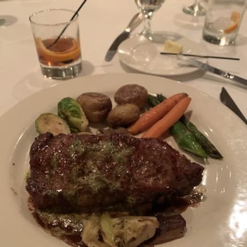 Wally's Desert Turtle - New York strip and the old fashion cocktail made with Woodford reserve in the background were fantastic. - Steakhouses Near Me - Rancho Mirage, California Wally's Desert Turtle - New York strip and the old fashion cocktail made with Woodford reserve in the background were fantastic. - Steakhouses Near Me - Rancho Mirage, California