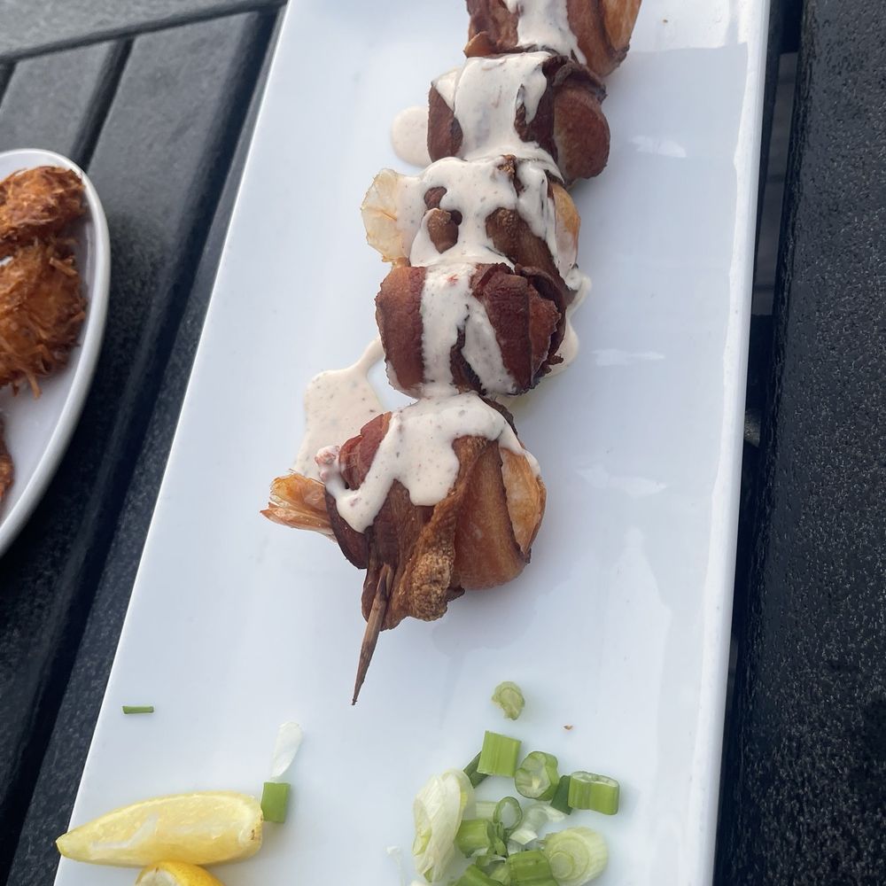 Coconuts On The Beach - Bacon Wrapped Shrimp & Scallops - Bars Near Me - Cocoa Beach, Florida Coconuts On The Beach - Bacon Wrapped Shrimp & Scallops - Bars Near Me - Cocoa Beach, Florida