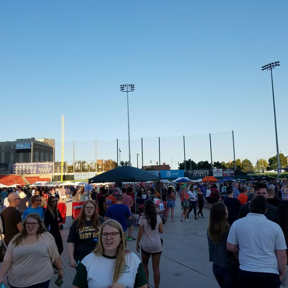 Sahlen Field - A whole lot of people not watching baseball - Baseball Fields Near Me - Buffalo, New York Sahlen Field - A whole lot of people not watching baseball - Baseball Fields Near Me - Buffalo, New York