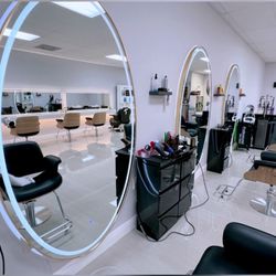 K Hair Salon - Inside the salon