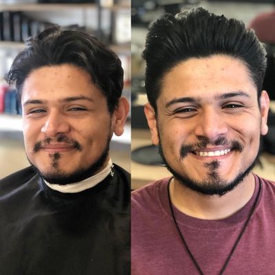 Men's Haircuts - We offer a variety of options for Men's Haircuts. We can do designs, colors, or just a simple clean up. Give us a call or schedule online today!