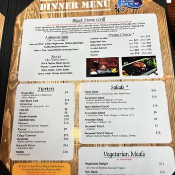 Edo Higan - menu - Sushi Bars Near Me - Lone Tree, Colorado Edo Higan - menu - Sushi Bars Near Me - Lone Tree, Colorado