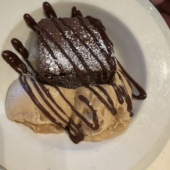 Cole's Chop House - Warm brownie with espresso gelato - Steakhouses Near Me - Napa, California