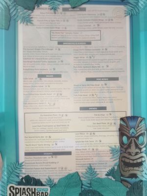 Menu photo 5 Splash Bar Honolulu, HI Menu photo 5 Splash Bar Honolulu, HI