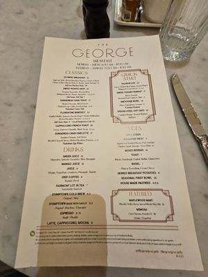Menu photo 7 The George Seattle, WA Menu photo 7 The George Seattle, WA