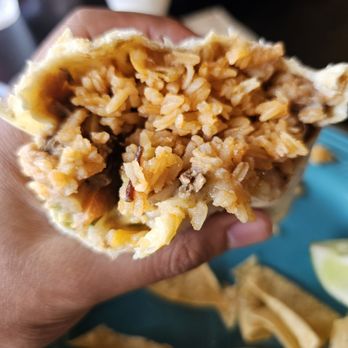 Taco Spot - RICE BURRITO! - Mexican Near Me - Los Angeles, California