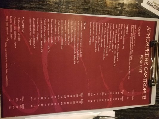 Menu photo 7 Atmosphere Gastropub Colorado Springs, CO Menu photo 7 Atmosphere Gastropub Colorado Springs, CO