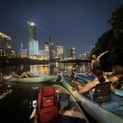 Bat watching on Lady Bird Lake