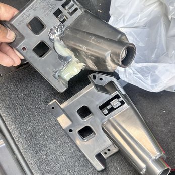 Caliber Collision - The part I bought was $30 but they decided to use epoxy to fix it - Body Shops Near Me - Redlands, California