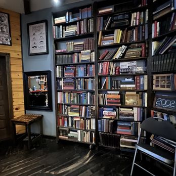 The Bookcase and Barber
