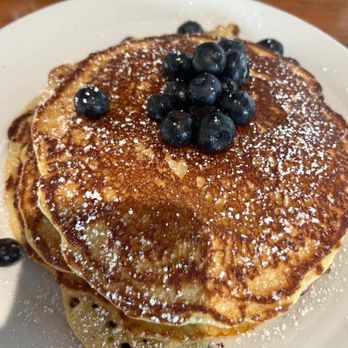 Flint Kitchen & Bar - Stack of Citrus Pancakes - New American Near Me - Oklahoma City, Oklahoma