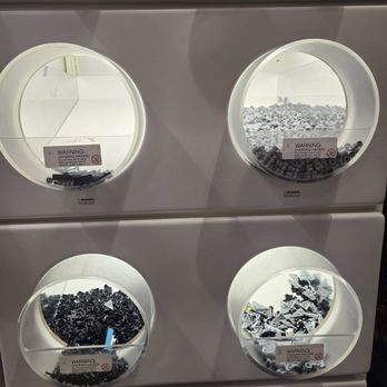 LEGOLAND Discovery Center - Mostly empty bins of for sale legos. - Kids Activities Near Me - Schaumburg, Illinois LEGOLAND Discovery Center - Mostly empty bins of for sale legos. - Kids Activities Near Me - Schaumburg, Illinois