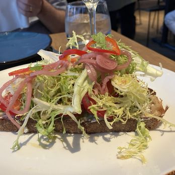 Hearth and Hill - Heirloom Tomato Tartine! Delicious! - New American Near Me - Salt Lake City, Utah Hearth and Hill - Heirloom Tomato Tartine! Delicious! - New American Near Me - Salt Lake City, Utah