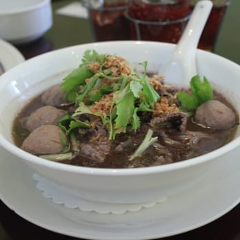 Ayada Thai - nam tok beef noodle soup - Thai Near Me - Elmhurst, New York