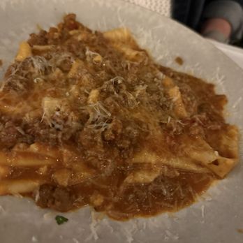 Bistro Don Giovanni - MANDILLI PASTA with the BOLOGNESE sauce (special request). - Italian Near Me - Napa, California