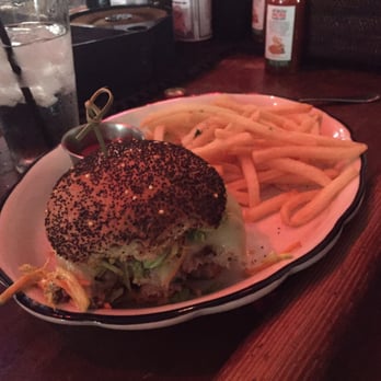 Moonshine Grill - Black Eyed Pea Burger - Southern Near Me - Austin, Texas