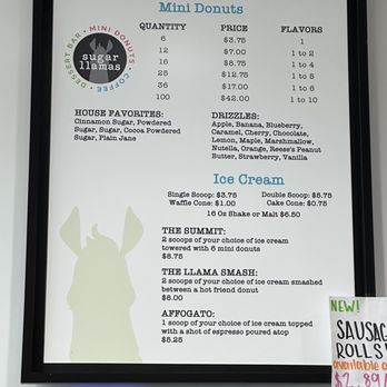Sugar Llamas - Mini donuts - Coffee & Tea Near Me - Broken Arrow, Oklahoma