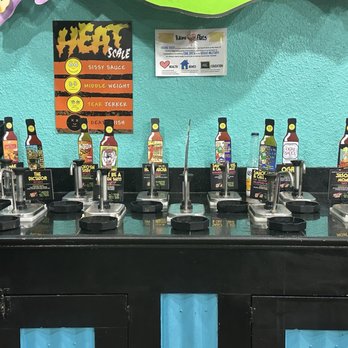Tijuana Flats - Salsa area - Mexican Near Me - Winter Haven, Florida Tijuana Flats - Salsa area - Mexican Near Me - Winter Haven, Florida