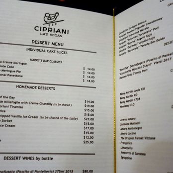 Cipriani - Cipriani Las Vegas 12/01/18 - Italian Near Me - Las Vegas, Nevada Cipriani - Cipriani Las Vegas 12/01/18 - Italian Near Me - Las Vegas, Nevada