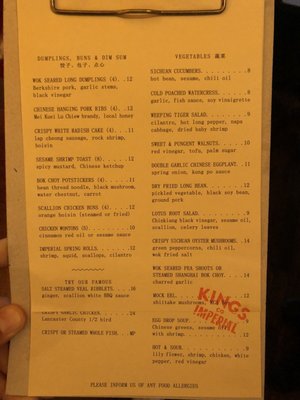 Menu photo 8 Kings Co Imperial New York, NY Menu photo 8 Kings Co Imperial New York, NY