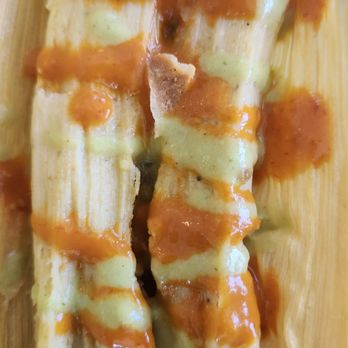 La Mixteca Tamale House - Rajas vegetarian tamale - Mexican Near Me - Atlanta, Georgia