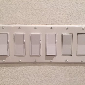 Wall and Ceiling Pros - This is after they "fixed" the light switch area. Still looks horrible. - General Contractors Near Me Wall and Ceiling Pros - This is after they "fixed" the light switch area. Still looks horrible. - General Contractors Near Me