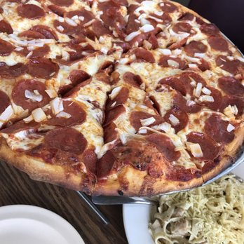 Littlerock Grill - Pizza with extra cheese, pepperoni, onion and garlic, wouldn't order again - Pizza Near Me - Littlerock, California Littlerock Grill - Pizza with extra cheese, pepperoni, onion and garlic, wouldn't order again - Pizza Near Me - Littlerock, California