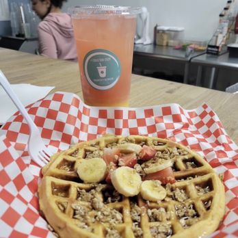 Prosperity Nutrition - Waffle with Mega Tea - Juice Bars & Smoothies Near Me - Richmond, Virginia Prosperity Nutrition - Waffle with Mega Tea - Juice Bars & Smoothies Near Me - Richmond, Virginia