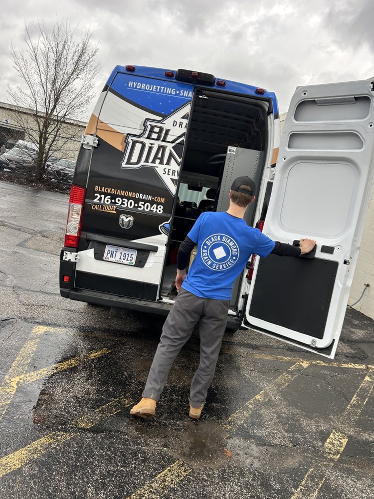 Slide of Black Diamond Drain Service