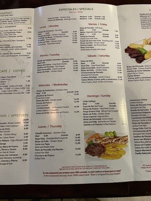 Menu photo 4 Rinconcito Superlatinos Cafeteria Homestead, FL