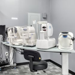 Stanton Optical - Eye Exam Room at Stanton Optical store in Austell, GA 30106