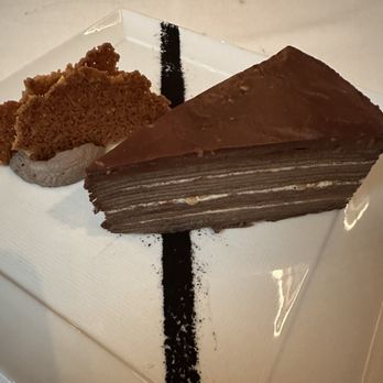 Harris' Restaurant - Chocolate crep cake - Steakhouses Near Me - San Francisco, California