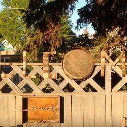 Burnells - What else would we do with a broken whiskey barrel?
