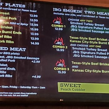 Just Barbecue - Menu - Barbeque Near Me - Highland, California