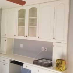 ASAP Painting - After we repainted the cabinets.