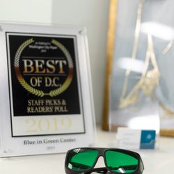Blue in Green Center - Best of DC award for medical spa. Laser, injections, skincare, facials