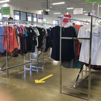Goodwill Industries - Clothing is now arranged by size, instead of color. - Used, Vintage & Consignment Near Me - Saint Charles, Missouri
