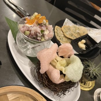 Duckine - Poke with shrimp chips - Chinese Near Me - Lahaina, Hawaii