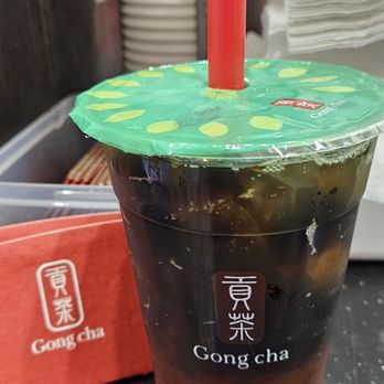 Gong Cha - My peach tea, medium $7.25 - Bubble Tea Near Me - New York, New York