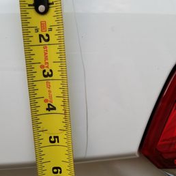 Thanks for the 6" scratch across my tailgate Autobell