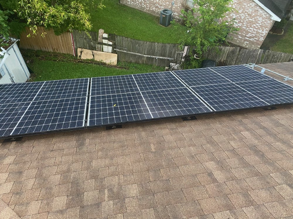 Slide of Texas Solar Farms