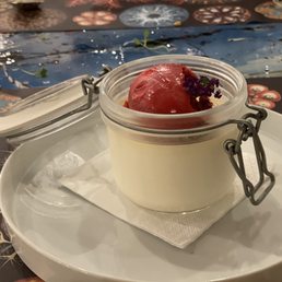 Panna Cotta en Leche de Oveja Panna Cotta en Leche de Oveja