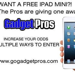 CPR Cell Phone Repair - West Little Rock - Gadget Pros does giveaways regularly.